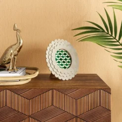 4" X 4" Round Frame Bone - Opalhouseā¢