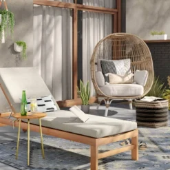 7'x10' Tapestry Rectangular Woven Outdoor Area Rug Gray - Opalhouseâ„¢