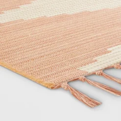 7'x10' Tapestry Rectangular Woven Outdoor Area Rug Rust - Opalhouseâ„¢